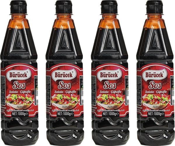 Bürücek Salata ve Çiğ Köfte Sosu 1000 ml 4 lü - Image 1