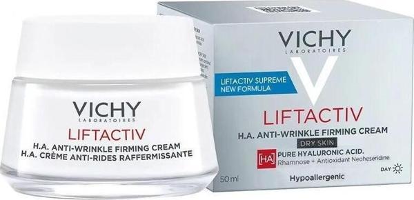 Vichy Liftactiv Supreme Yaşlanma Karşıtı Krem 50 ml Kuru Ciltler - Image 1