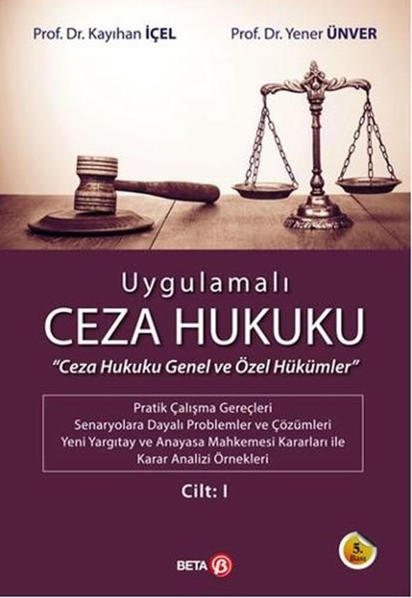 Uygulamalı Ceza Hukuku Cilt 1 - Beta Yayınları - Image 1