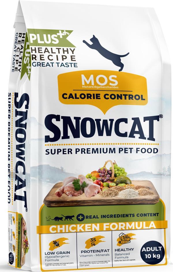 Snow Cat Plus Düşük Tahıllı Yetişkin Tavuklu Kedi Maması 10 Kg - Image 1