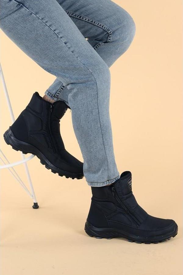 SCOOTER 1241 SİYAH SU GEÇİRMEZ COMFORT CASUAL KAR BOTU - Image 1