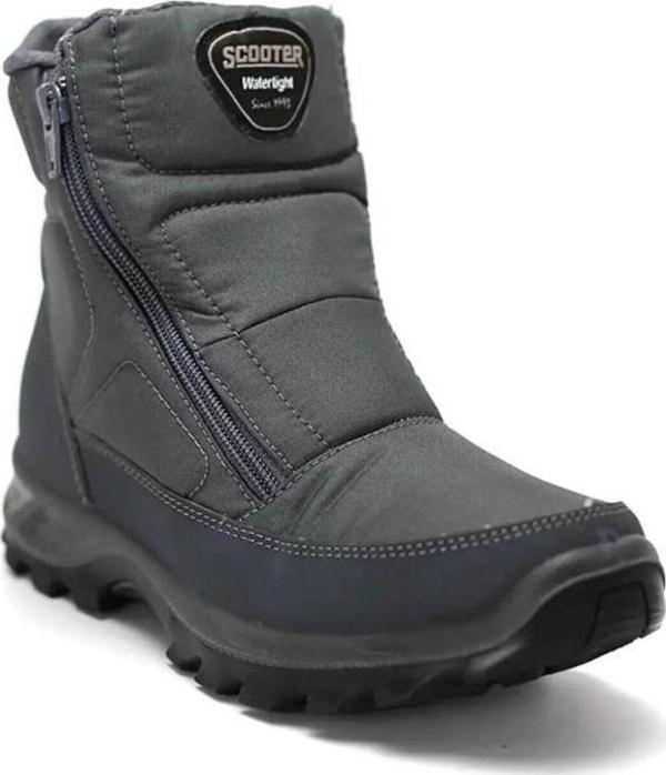 SCOOTER 7449 GRİ SU GEÇİRMEZ WATERPROFF ANATOMİK COMFORT KAR BOTU - Image 1