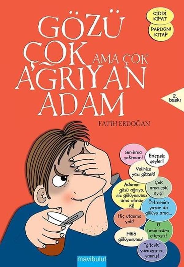 Gözü Çok Ama Çok Ağrıyan Adam - Mavi Bulut Yayıncılık - Image 1