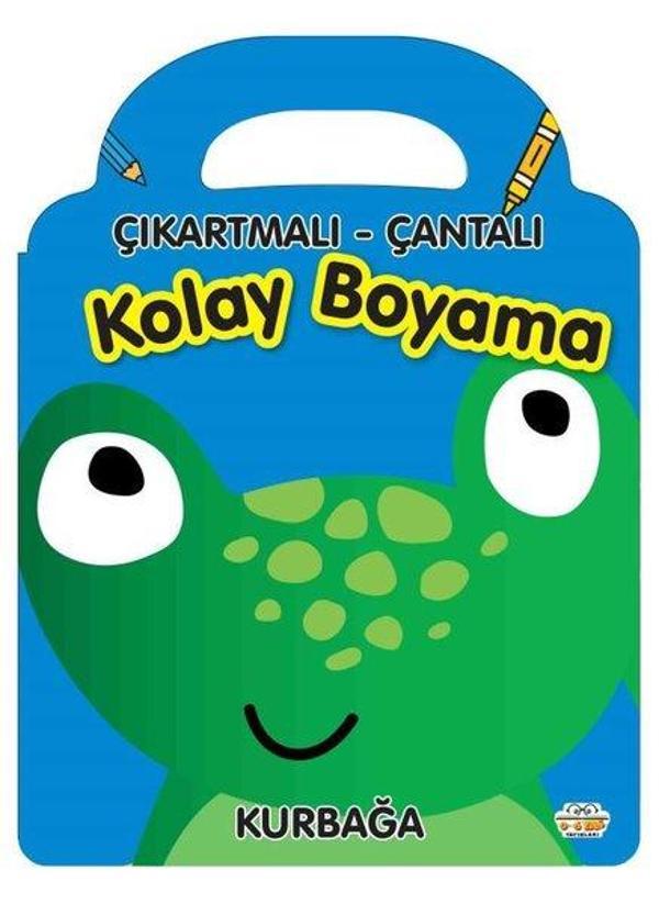 Çıkartmalı - Çantalı Kolay Boyama - Kurbağa - 0-6 Yaş Yayınları - Image 1