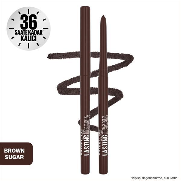 Maybelline New York Lasting Drama Automatic Liner Göz Kalemi - Brown Sugar - Image 1