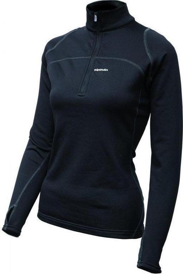 PINGUIN POWER LADY HALF ZIP SIYAH - Image 1