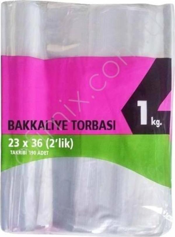 ARMA ŞEFFAF Bakkaliye torbası (poşeti) 2'lik 23 X 36 - Image 1