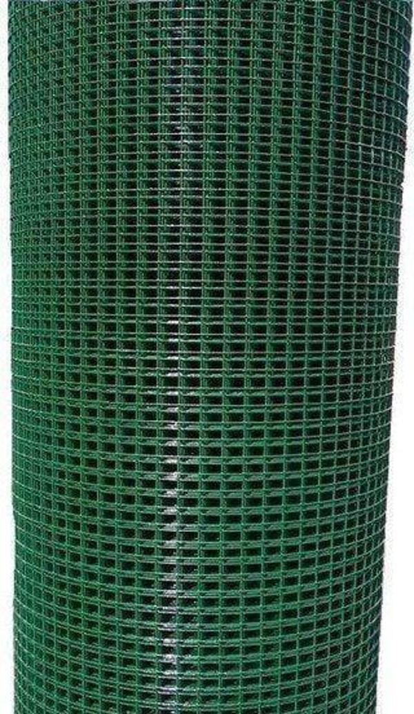 PVC PUNTALI 16*16 GÖZ 100 CM 25 METRE GÖZ ARALIKLI KAFES TELİ- KÜMES TELİ- TAVUK TELİ- ÇİT TELİ - Image 1