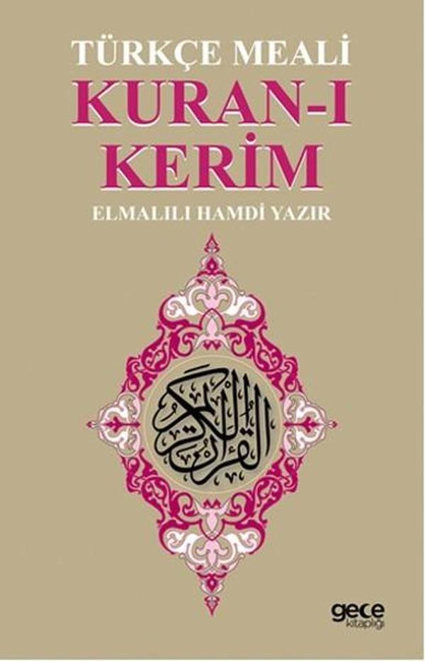 Kuran-ı Kerim Türkçe Meali - Gece Kitaplığı - Image 1