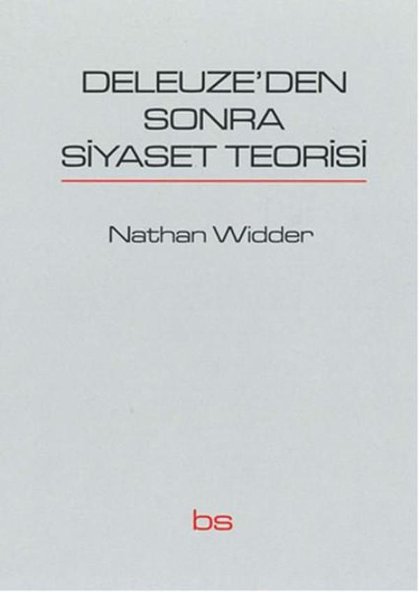 Deleuze'den Sonra Siyaset Teorisi - Bilim ve Sosyalizm Yayınları - Image 1