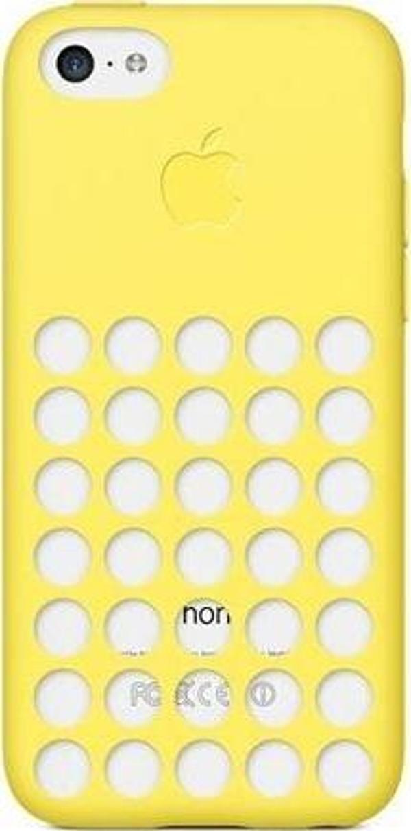 iPhone 5C ile Uyumlu Kılıf MF038ZM/A Sarı - Image 1