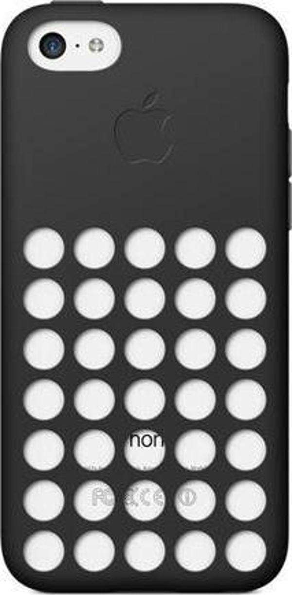 iPhone 5C ile Uyumlu Kılıf MF040ZM/A Siyah - Image 1