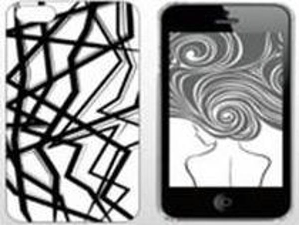 Dexim Dla234W Artistic iPhone 5 ile Uyumlu Kılıf Siyah - Image 1