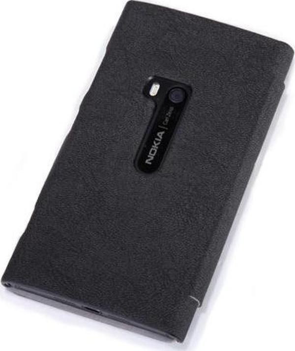 Nillkin Lumia 920 ile Uyumlu Ağaç Desenli Deri Kılıf Siyah Renk - Image 1