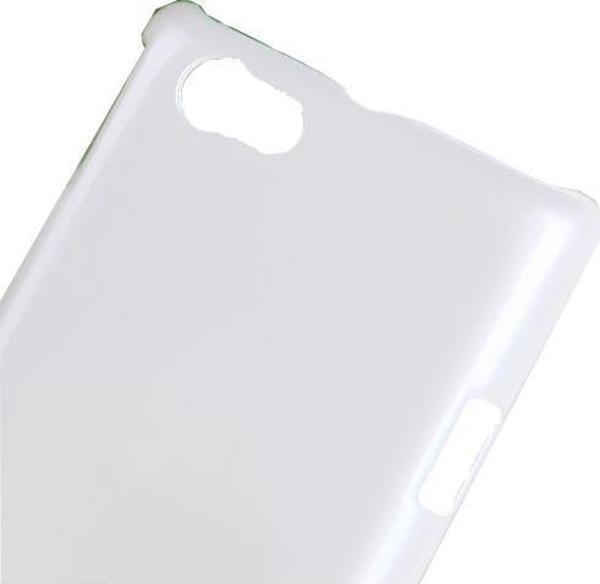 Nillkin Xperia Miro ile Uyumlu Parlak Sert Kauçuk Kılıf Beyaz - Image 1