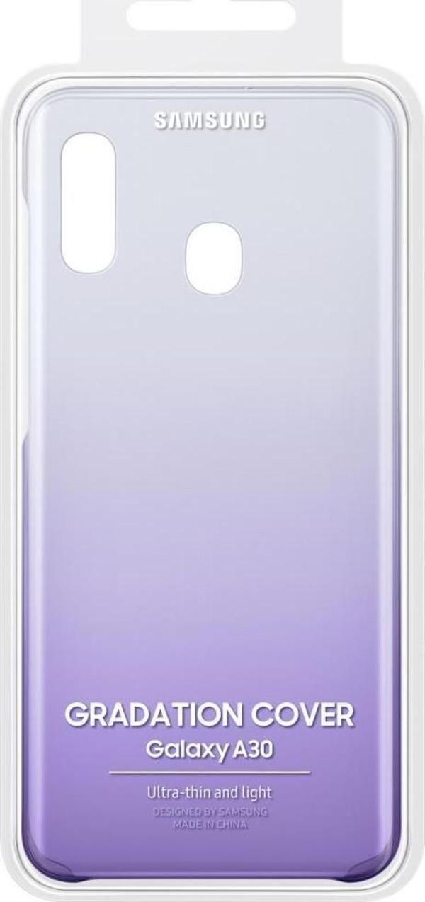 Galaxy A20 ile Uyumlu Mor Koruyucu Kılıf EF-AA205CVEGWW - Image 1