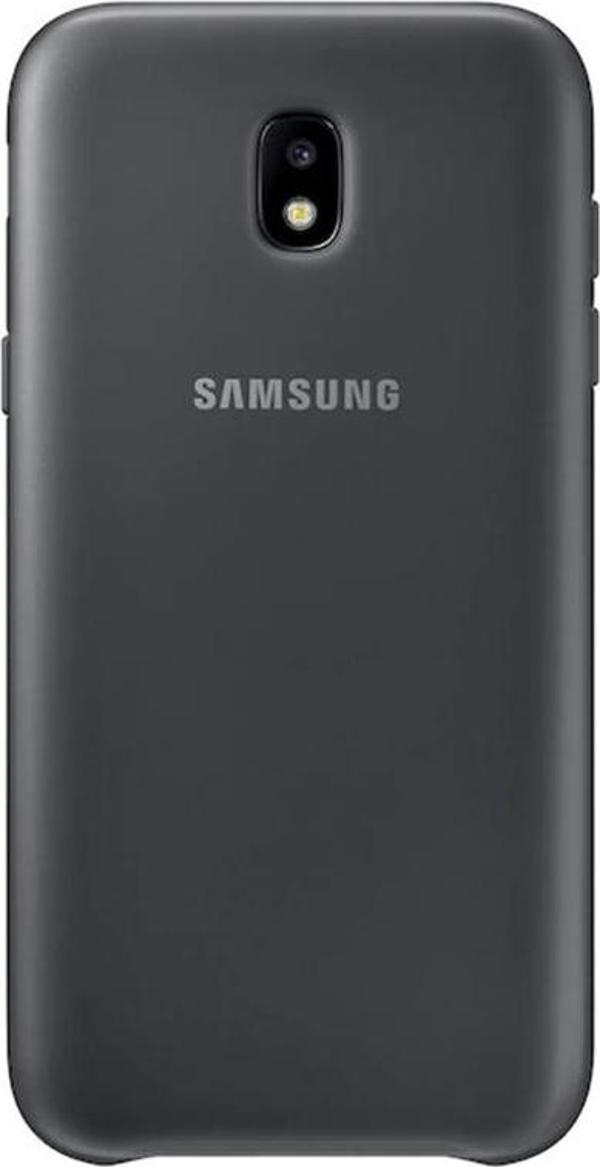 Galaxy J5 2017 ile Uyumlu Dual Layer Sert Kılıf Siyah - Image 1