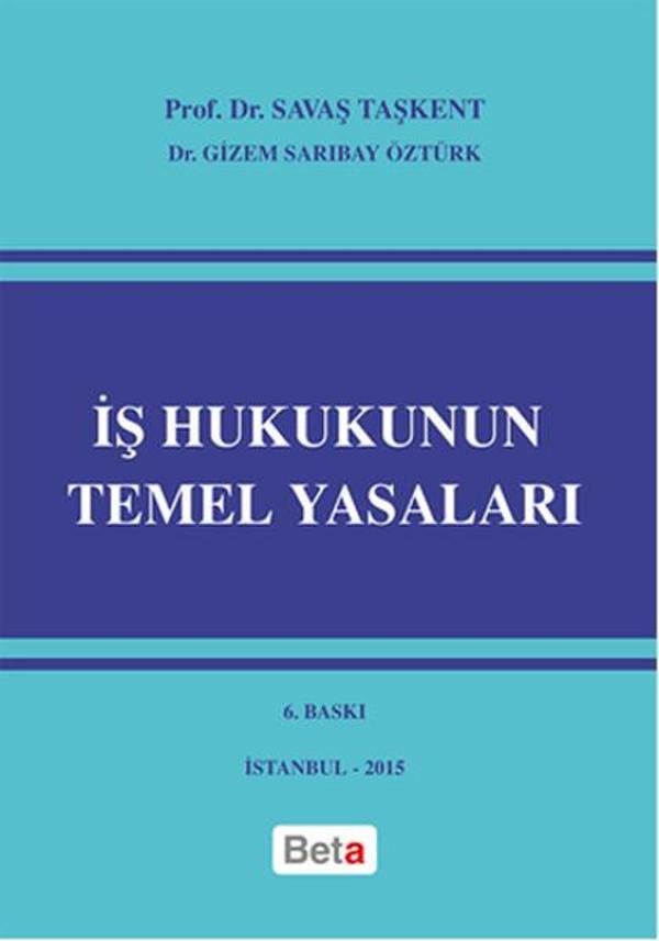 İş Hukukunun Temel Yasaları - Beta Yayınları - Image 1