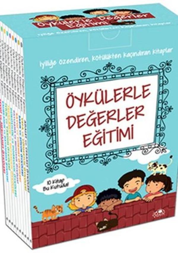 Öykülerle Değerler Eğitimi Seti - 10 Kitap Takım - Uğurböceği - Image 1
