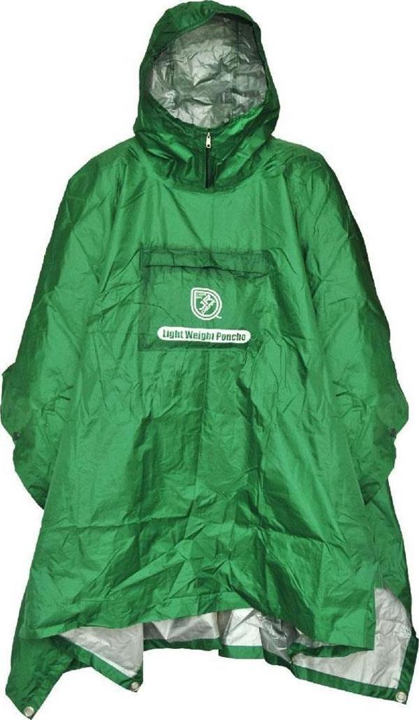 Jr Gear Hafif Su Geçirmez Panço Yağmurluk-YEŞİL - Image 1