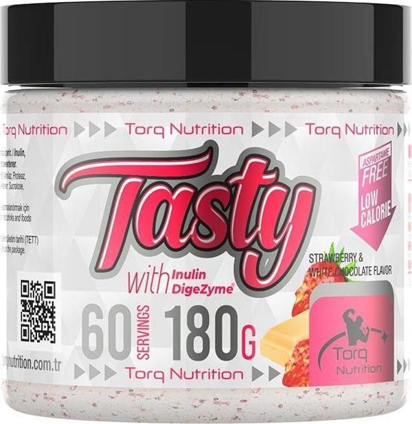 Torq Nutrition TASTY 180 Gr - Çilek & Beyaz Çikolata - Image 1