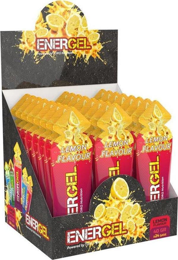 Torq Nutrition ENERGEL Enerji ve Performans Jeli 40 Gr 24 Adet - Limon - Image 1