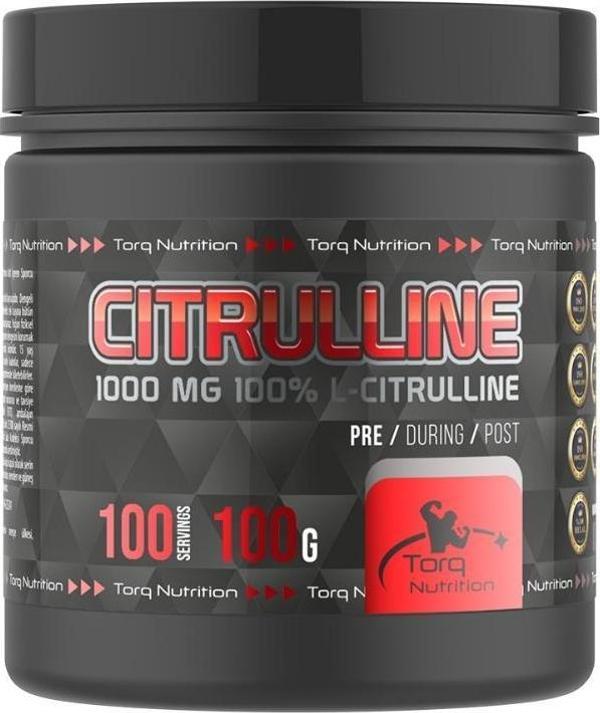 Torq Nutrition CITRULLINE %100 L-Citrulline 100 Gr - 100 Servis - Image 1