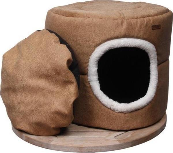 Chester Roll Yıkanabilir Yuva 45*40CM Kahve - Image 1