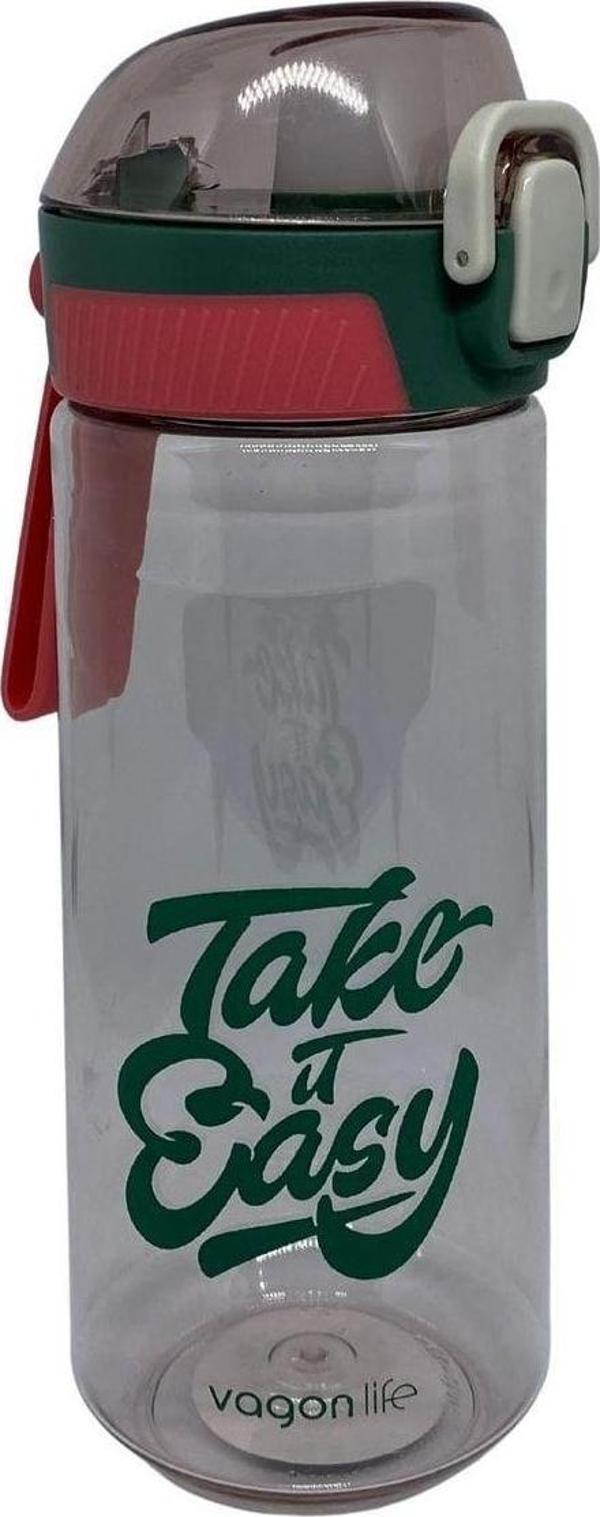 Vagonlife 660ml Desenli Rahat Içim Tritan Matara - Image 1