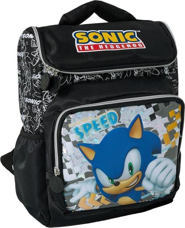 Wiggle Sonic The Hedgehog Okul Çantası - Image 1