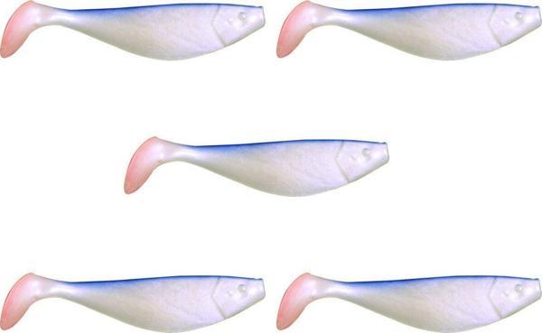 Solano Fishing Alba 1449-3 Silikon Sahte Balık Yem, Balık Yemi 9 Cm 5'Li Paket - Image 1