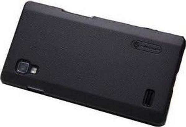 Nillkin Optimus L9 ile Uyumlu Sert Kauçuk Kılıf Siyah - Image 1