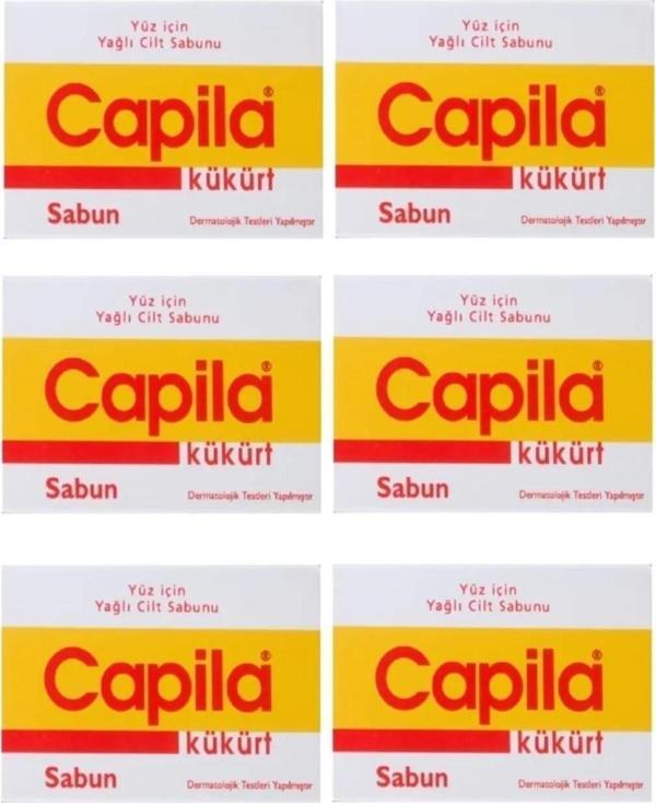 CAPILA SABUN KUKURTLU 90 GR X 6 ADET - Image 1