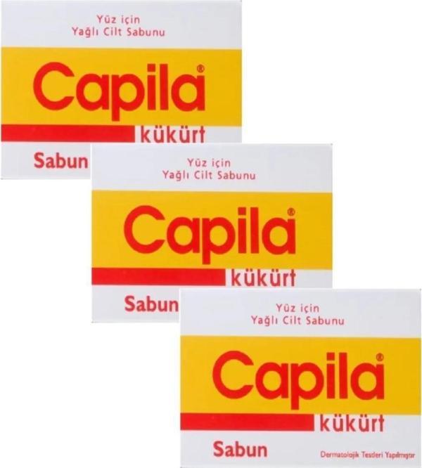 CAPILA SABUN KUKURTLU 90 GR X 3ADET - Image 1