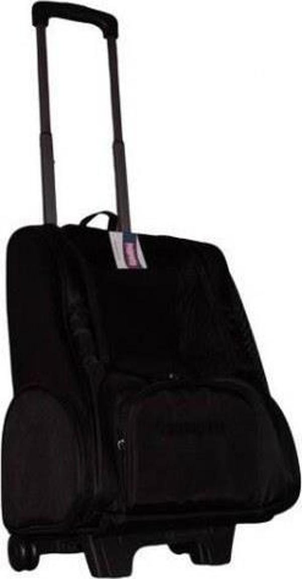 Petpretty ÇEKÇEKLİ SIRT ÇANTASI SİYAH 32X28X46 Cm - Image 1