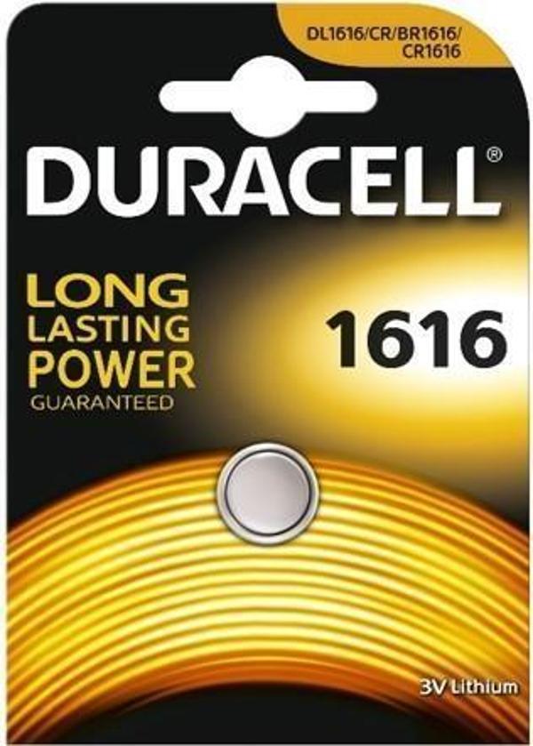 Duracell Düğme Pil 1616 Tekli 3 Volt - Image 1