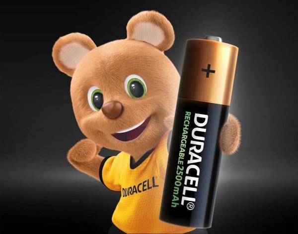 Duracell Şarj Edilebilir AA 2500mAh Piller, 2 Li Paket x2 (4 Adet) - Image 1