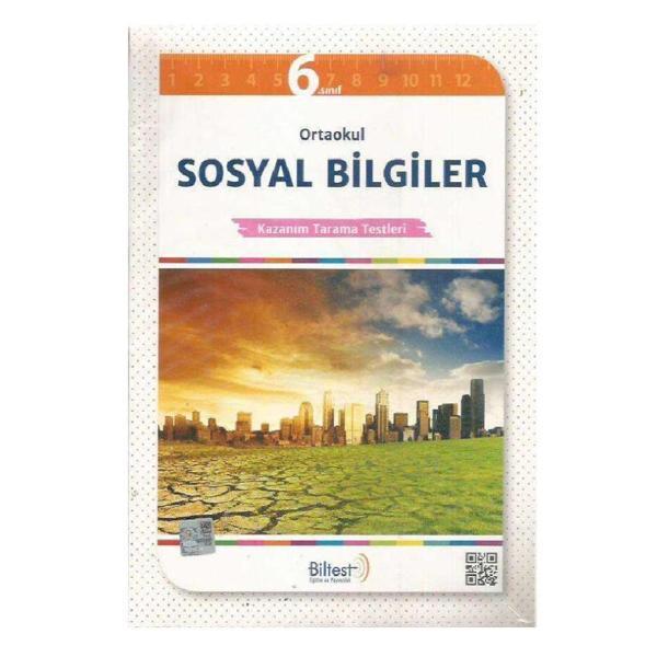 Biltest Eğitim Ve Yayıncılık 6.Sınıf Sosyal Bilgiler Kazanım Tarama Testleri - Biltest Eğitim Ve Yayıncılık - Image 1
