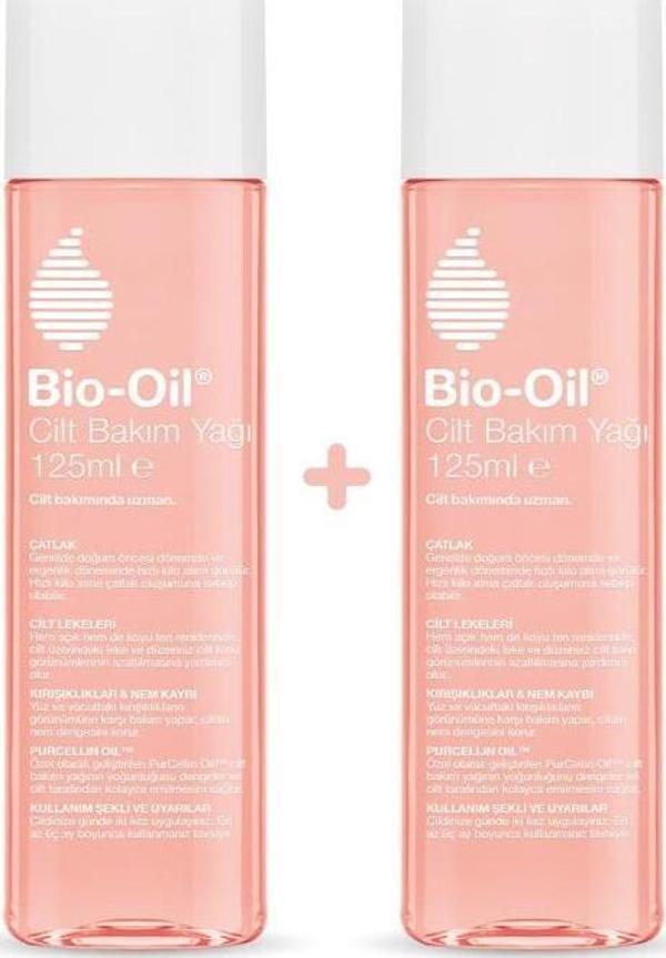 Bio-oil Çatlak Karşıtı & Nemlendirici Cilt Bakım Yağı 125 ml (2'li Paket) - Image 1