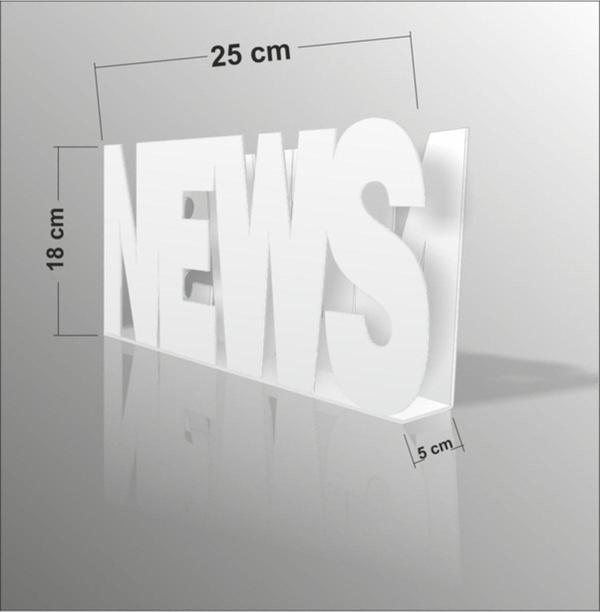 M3Decorium Beyaz News Yazılı Gazetelik Broşürlük Dergilik Posta Kutusu - Image 1