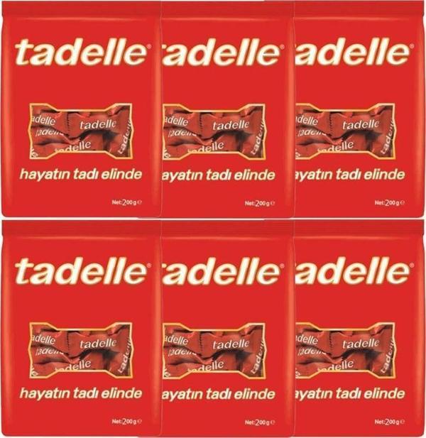 Tadelle Mini Fındık Dolgulu Sütlü Çikolata 200 gr 6 Adet - Image 1