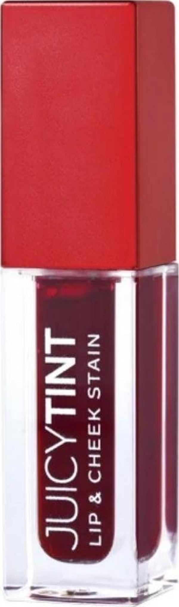 Golden Rose Juicy Tint Lip & Cheek Stain No: 03 Ruby Rose - Ruj & Allık - Image 1