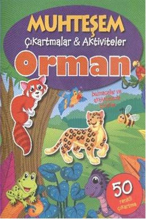 Muhteşem Çıkartmalar - Aktiviteler Orman - Parıltı Yayınları - Image 1