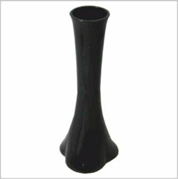 M3Decorium Siyah Uzun 60 Cm Ince Belli Fil Ayağı En Kaliteli Cam Vazo - Image 1