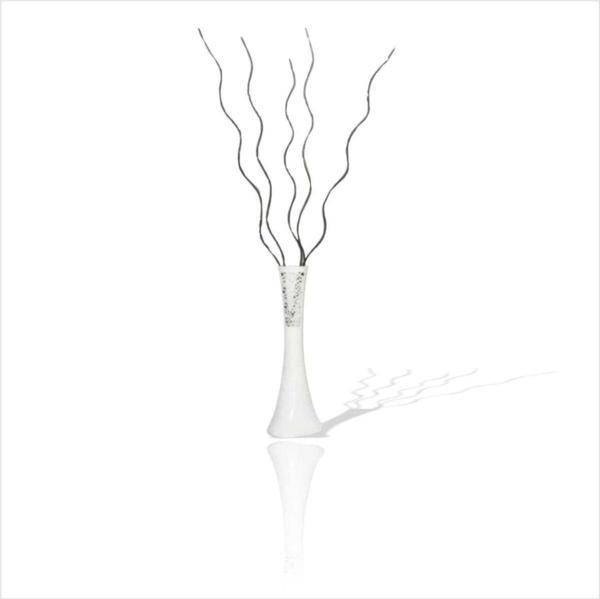 M3Decorium Uzun Vazo Için 1 Bir Adet Sadece Siyah Doğal Uzun Dalgalı Spiral Helisel Kıvrımlı Dal 160 Cm - Image 1