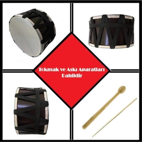 Segah Müzik Çocuk Davul 30 Cm Asma Davul- Tokmak Ve Çubuk Birlikte - Image 1