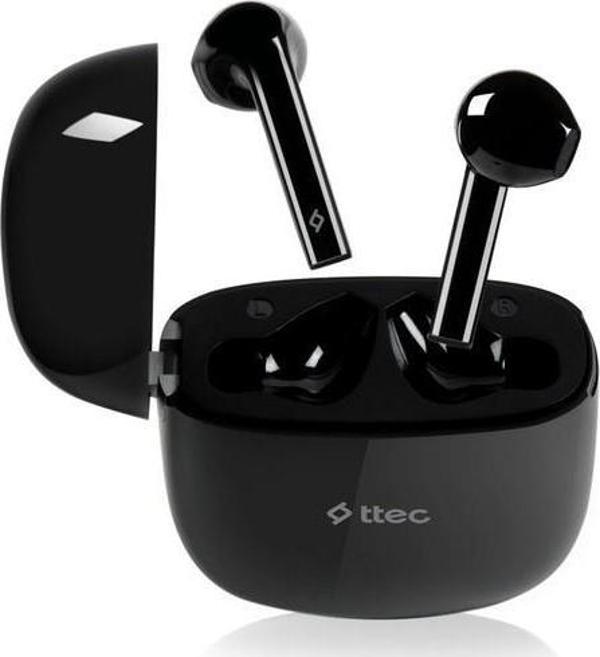Ttec AirBeat Go Gerçek Kablosuz TWS Bluetooth Kulaklık - Siyah - 2KM141S - Image 1