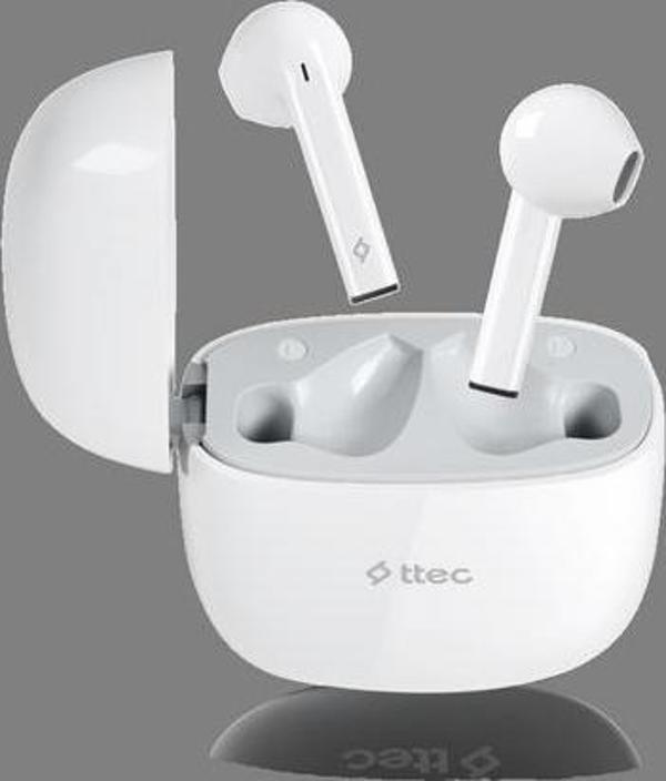 Ttec AirBeat Go Gerçek Kablosuz TWS Bluetooth Kulaklık Beyaz - 2KM141B - Image 1