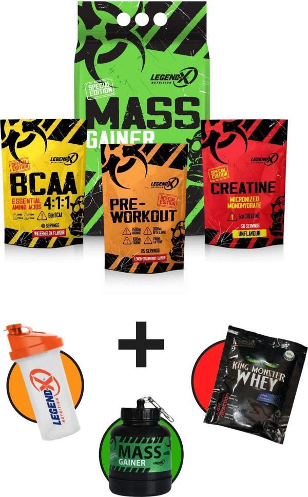 Legend-X Nutrıtıon Pro Kilo Ve Hacim Kombinasyon Paketi 1 - Image 1