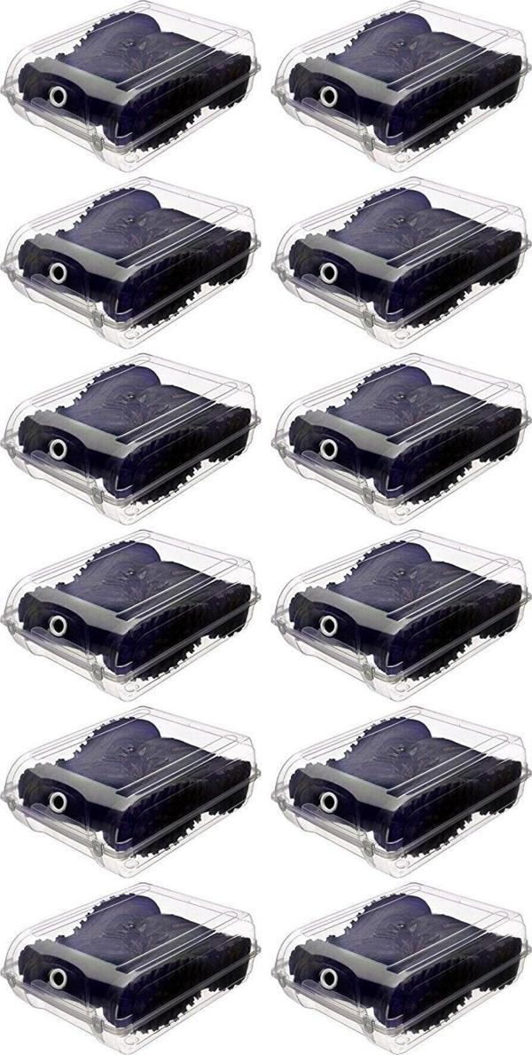 Toptanfoni Şeffaf Ayakkabı Saklama Kutusu 12 Adet Bot Saklama Kutusu - Image 1